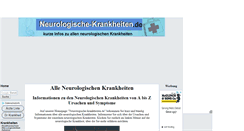 Desktop Screenshot of neurologische-krankheiten.de